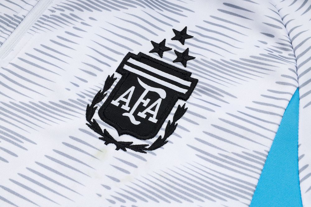 Suéter adulto com zíper e calça Argentina 2023/24 815
