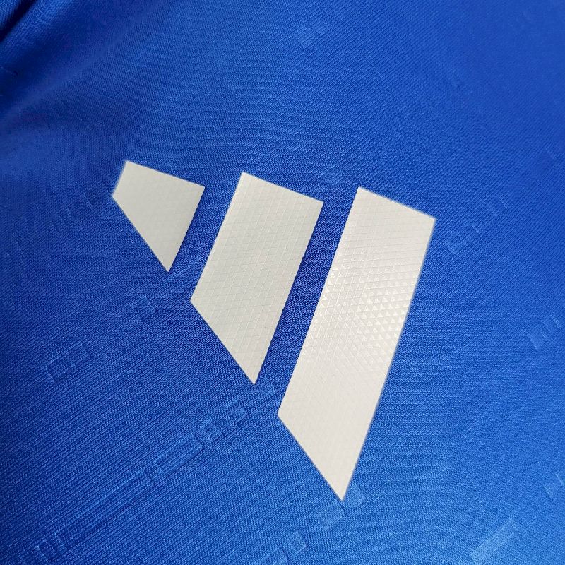 Men's Italy 2024/25 Home Long Sleeve Jersey Player Version