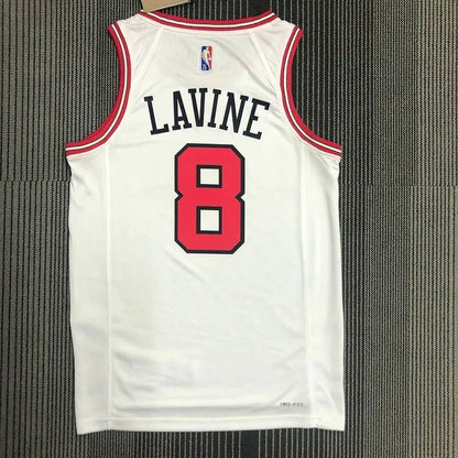 Camisa Zach LaVine Branca Masculina – Edição de 75º Aniversário