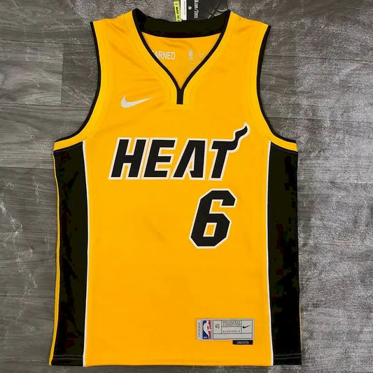 Men’s LeBron James Gold 2020-21 Swingman Player Version Jersey – Earned Edition