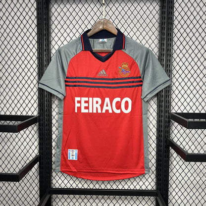 Terceira camisa retrô do Deportivo La Coruña 1998/99