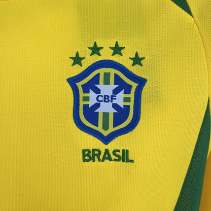 Brazil 2002 Home Retro Jersey