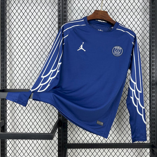 Paris Saint-Germain 2025/26 Fourth Away Long Sleeves Jersey 2