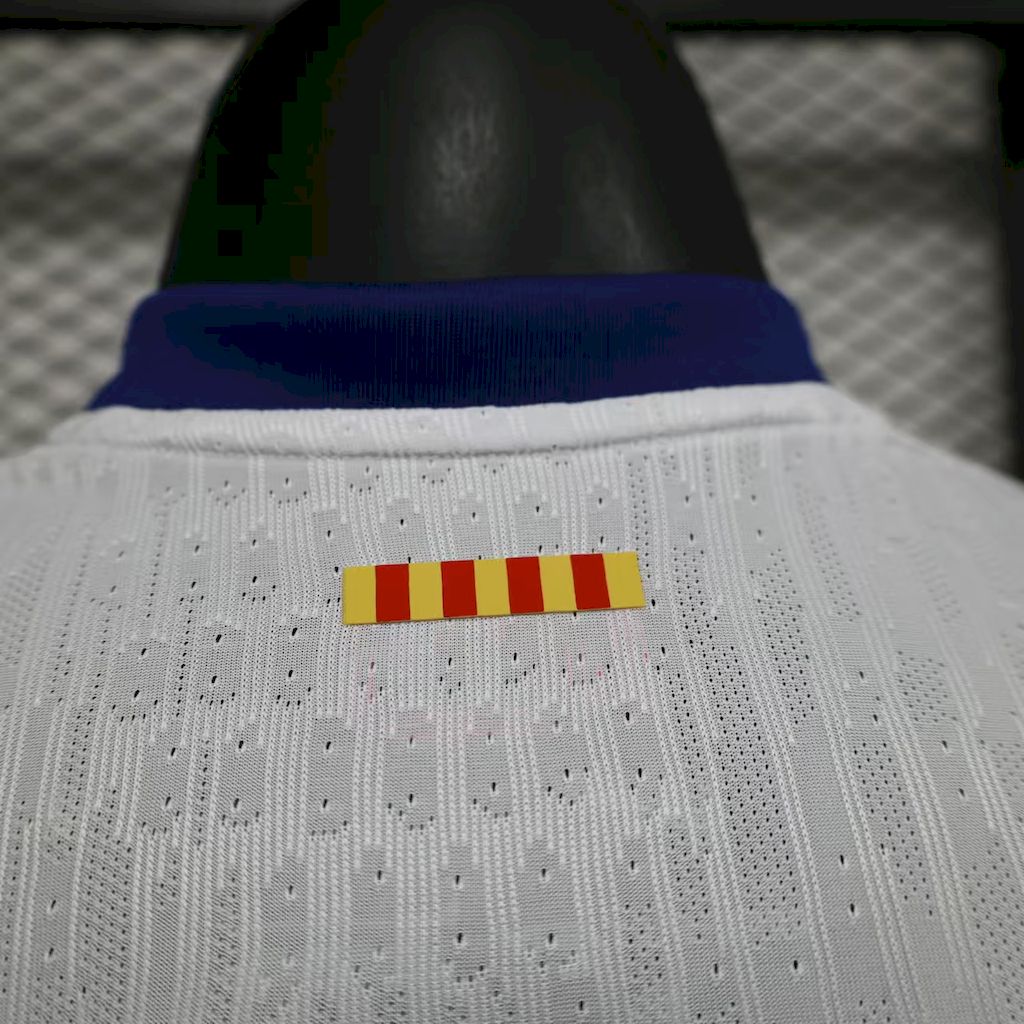 Barcelona 2024/25 White exposure version Jersey Player Version