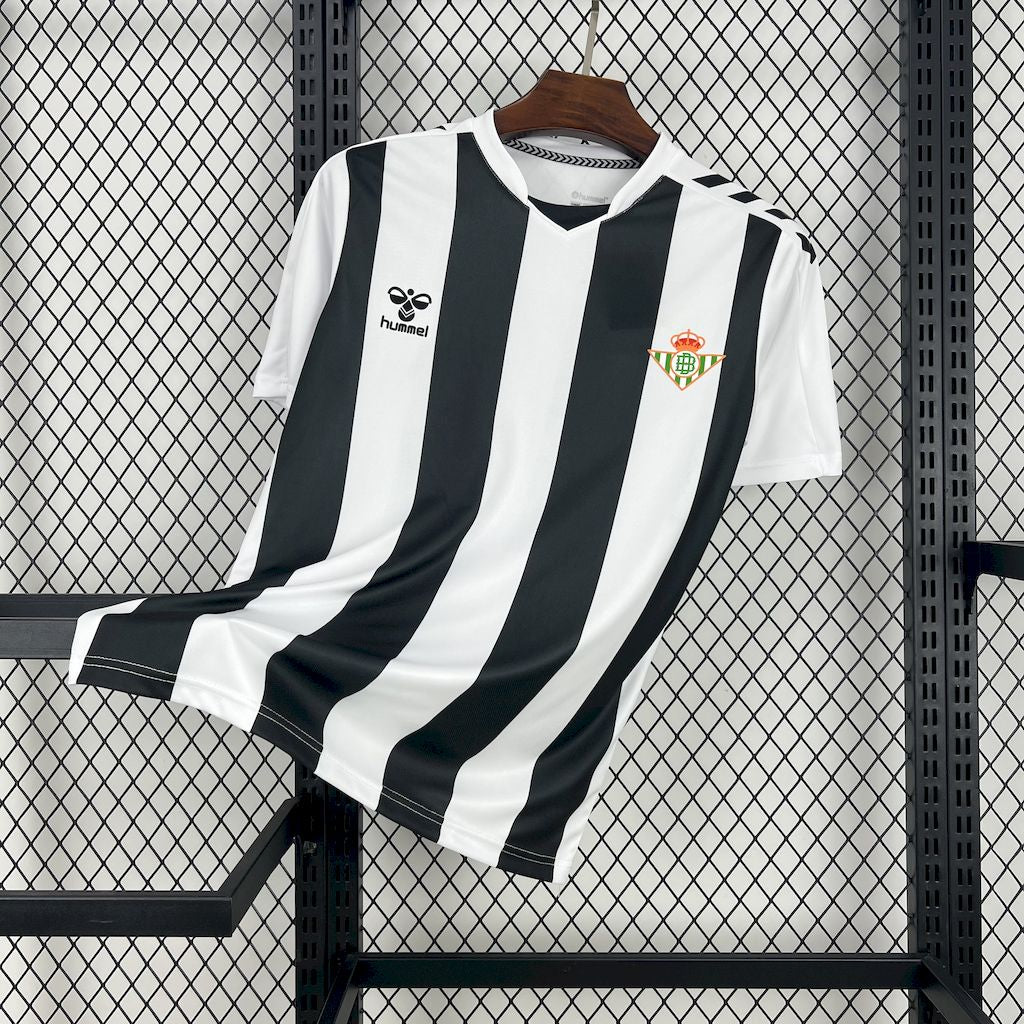 Camisa Real Betis 2025/26 Edição Especial Preta e Branca