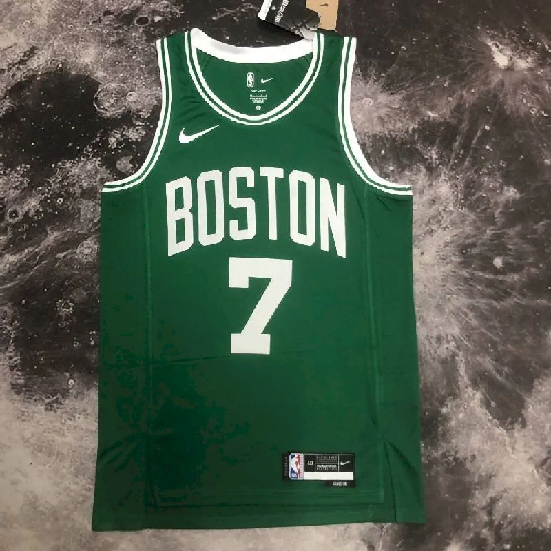 Men’s Jaylen Brown Green Team Jersey