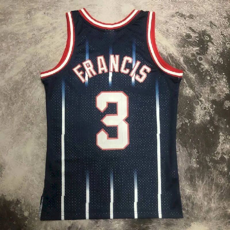 Camisa masculina M&amp;N 1999/2000 Steve Francis retrô