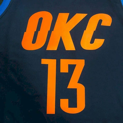 Camisa Paul George Swingman Masculina Azul Marinho – Edição Statement