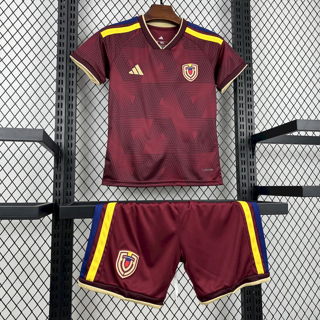 Kids Venezuela 2026 World Cup Home Kit