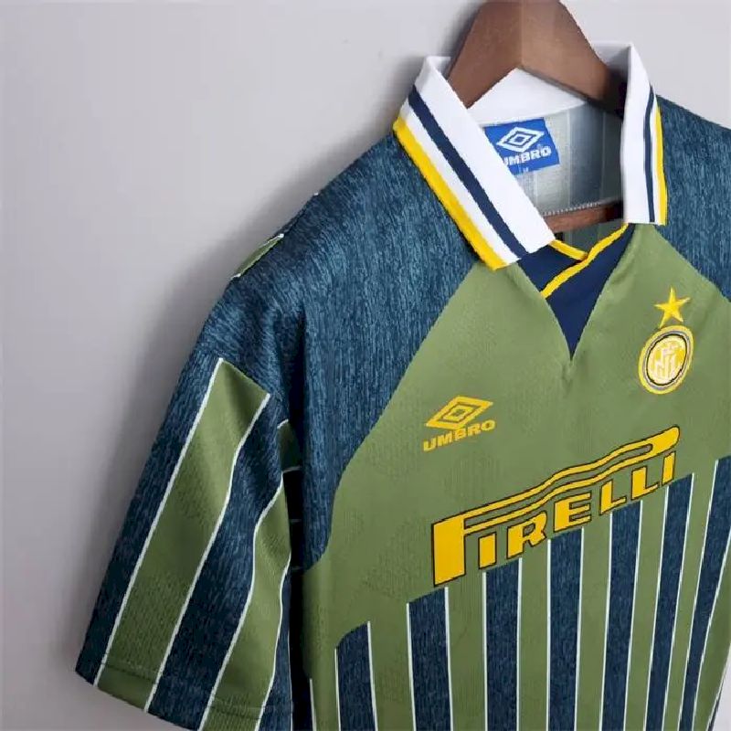 Camisa retrô reserva do Inter de Milão 1995/96
