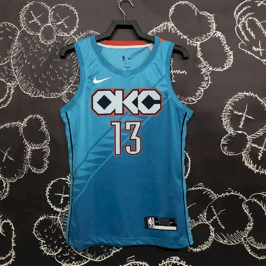Camisa Paul George Azul Masculina – Edição City