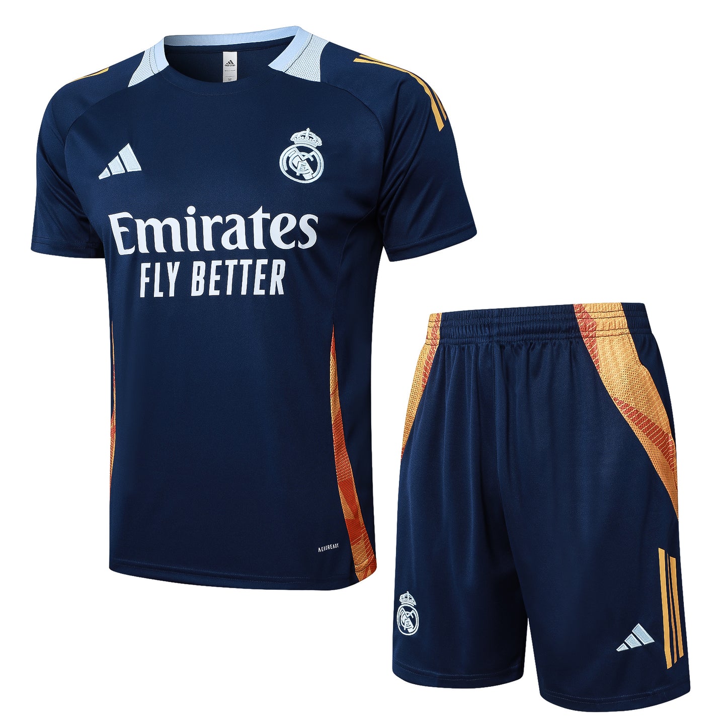 Camisa de treino adulto + shorts do Real Madrid 2024/25 815