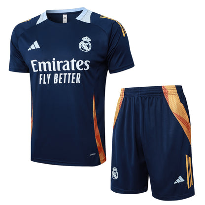 Camisa de treino adulto + shorts do Real Madrid 2024/25 815