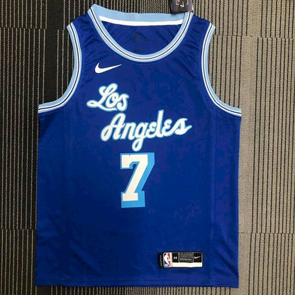 Camisa Carmelo Anthony Royal Retro Classics 2020-21 Swingman Player Version Masculina – Edição Clássica