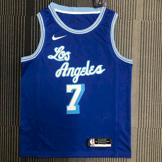 Camisa Carmelo Anthony Royal Retro Classics 2020-21 Swingman Player Version Masculina – Edição Clássica