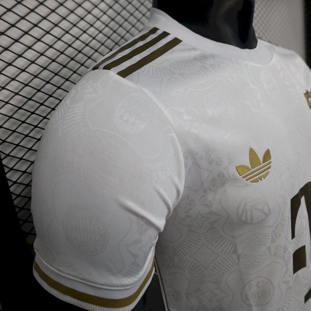 Bayern Munich 2024/25 125 Anniversary White Jersey Player Version