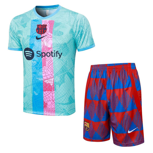 Barcelona 2023/24 Training Adult Jersey+Short 815