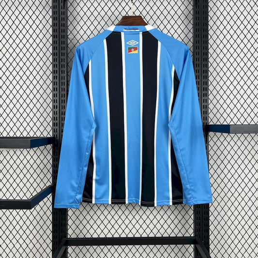 Men's Grêmio 2025/26 Home Long Sleeve Jersey