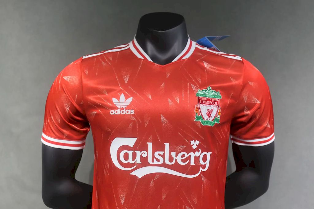 Men's Liverpool 2024/25 Beatles Red Classic Jersey Player Version