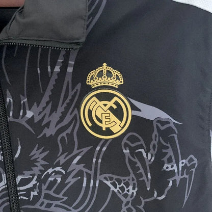 Corta-vento dupla face Real Madrid 2023-24