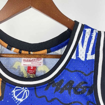 Camisa masculina M&amp;N 1994/95 Shaquille O'Neal retrô