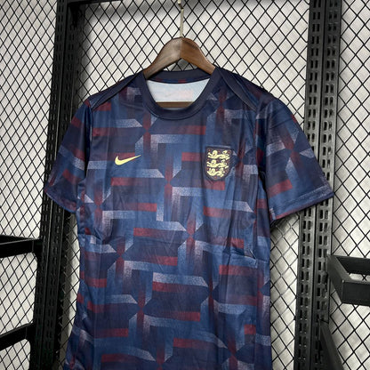 Camisa de treino pré-jogo da Inglaterra para a Eurocopa 2024/25