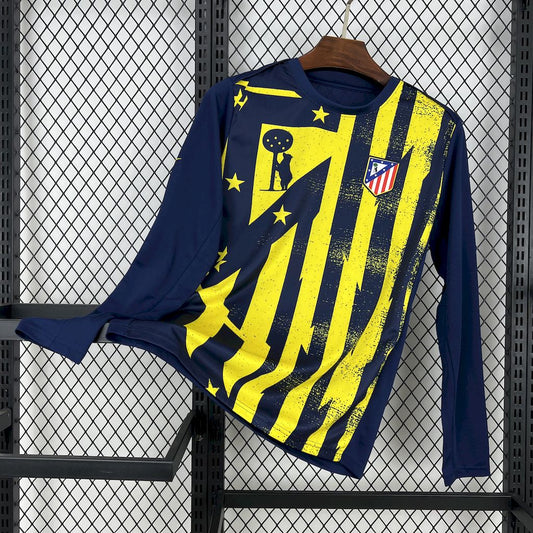 Atlético Madrid 2025/26 Pre-match training Long Sleeves Jersey