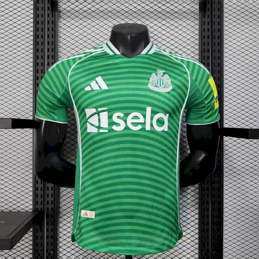 Men's Newcastle United 2025/26 Away Jersey Player Version