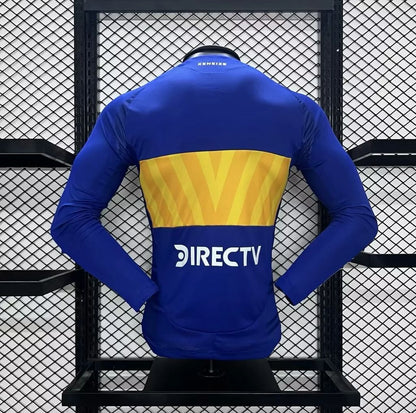 Camisa Boca Juniors 2024/25 Home Manga Longa Versão Jogador