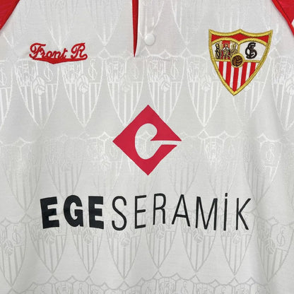 Camisa retrô do Sevilla FC 1992/93 (anunciar)