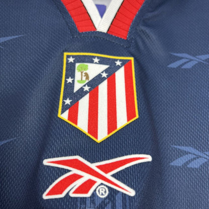 Camisa reserva retrô do Atlético de Madrid 1998/99