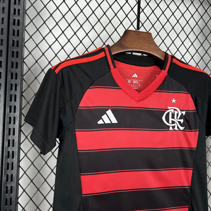 Equipamento Home Infantil do Flamengo 2025/26