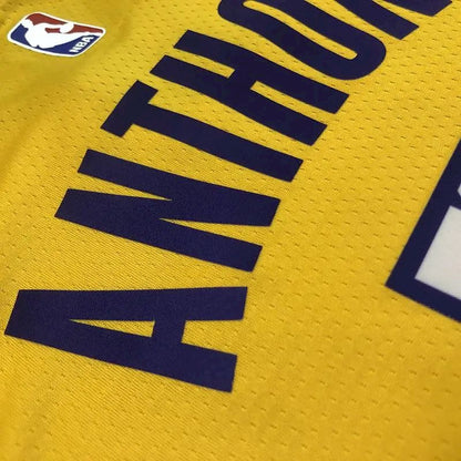 Carmelo Anthony Men’s Yellow Swingman Team Jersey – Retro Classic Edition