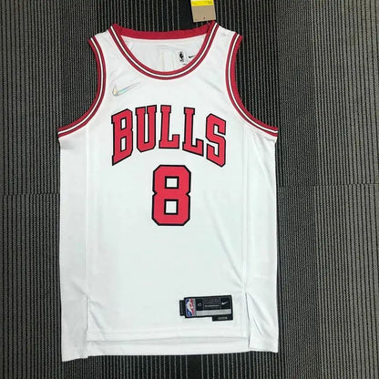 Camisa Zach LaVine Branca Masculina – Edição de 75º Aniversário
