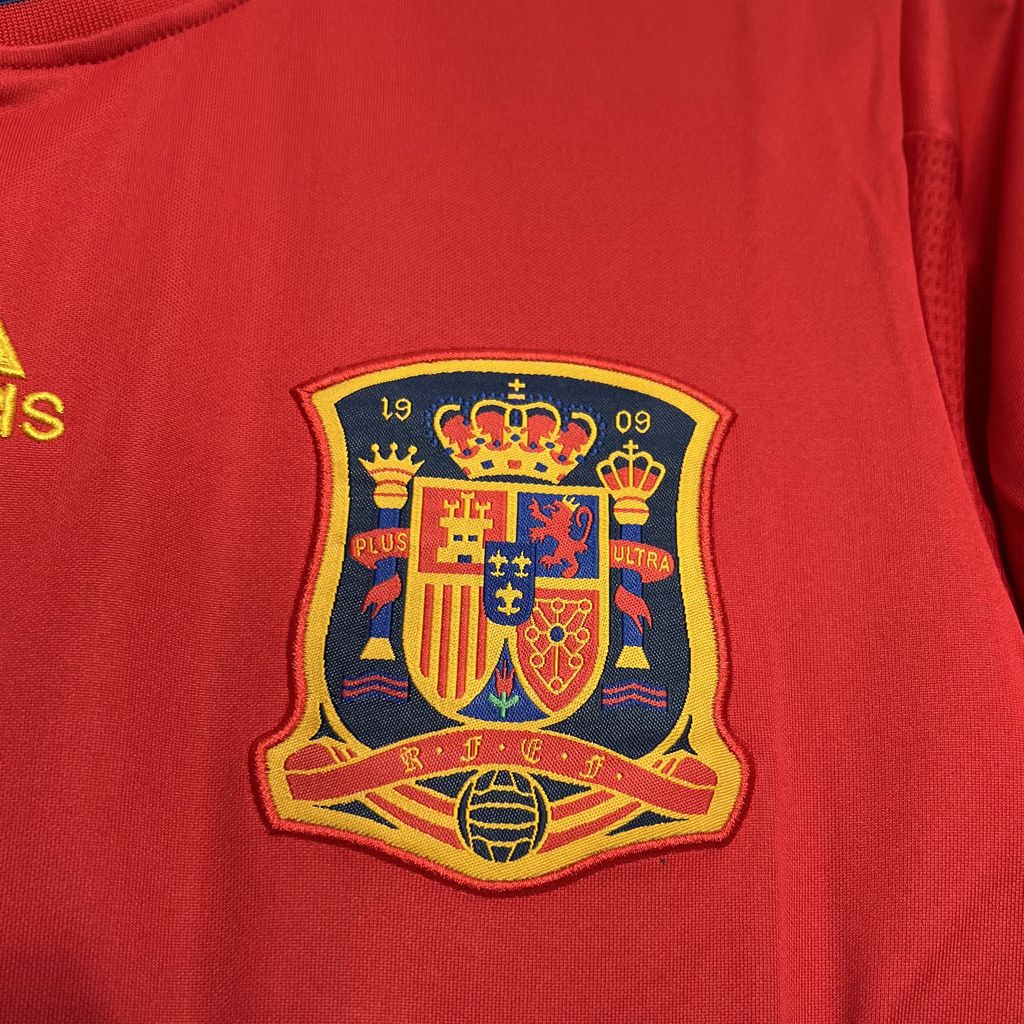 Camisa retrô da Espanha 2010