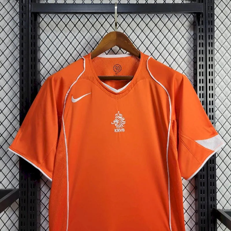 Camisa retrô da Holanda 2004