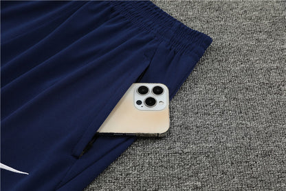 Suéter e calça infantil com zíper médio do Barcelona 2023/24 14001