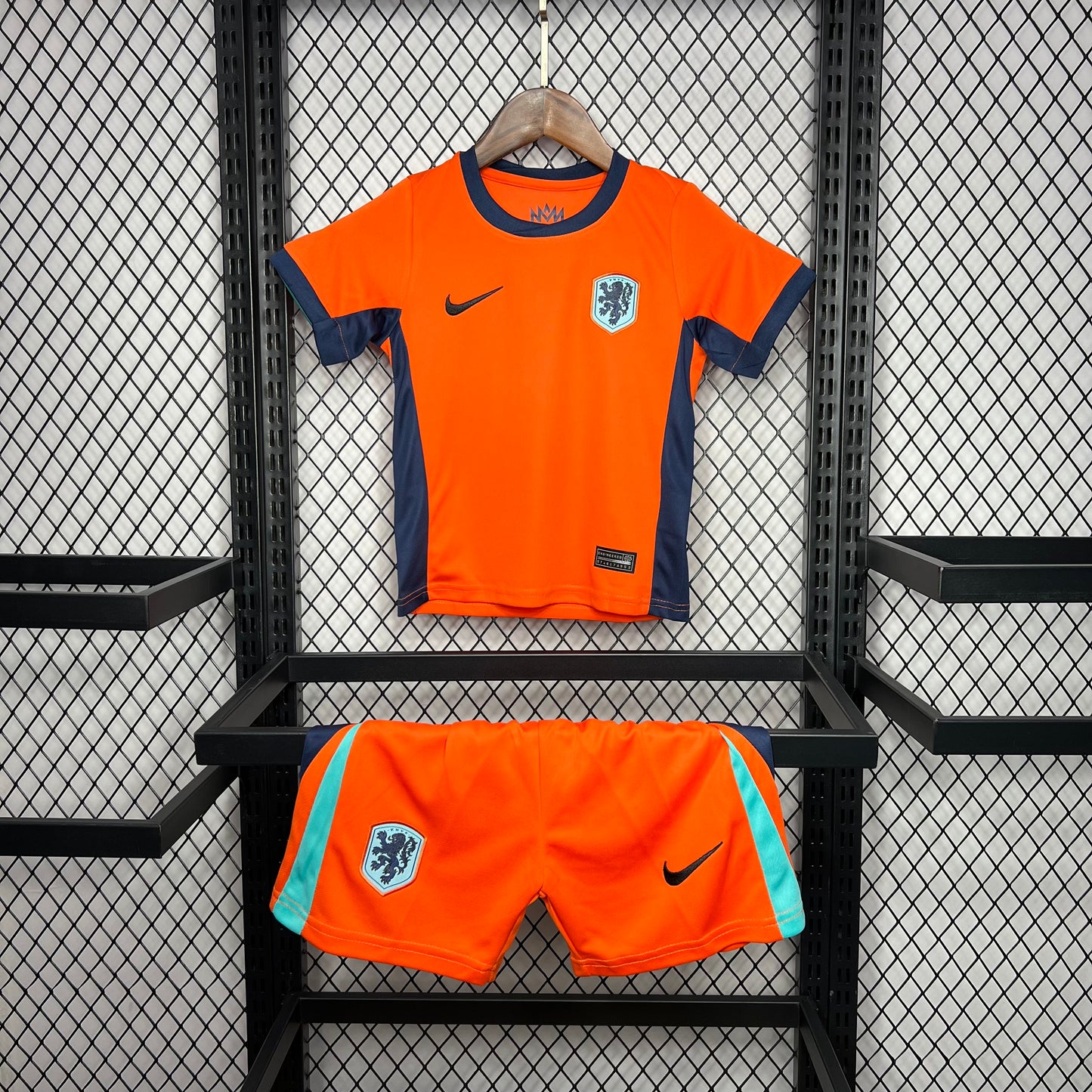 Holanda 2024/25 Euro Home Kit Infantil