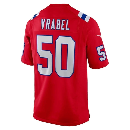 Jersey NFL New England Patriots Mike Vrabel 50