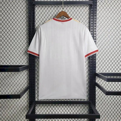 Camisa retrô reserva do Liverpool 1985/86