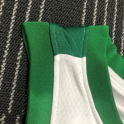 Camisa Jayson Tatum Masculina Branca 2021-22 75º Aniversário – Edição Clássica