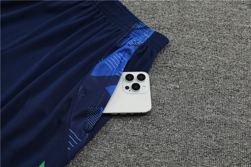 Camisa e short de treino adulto Itália 2024/25 14001