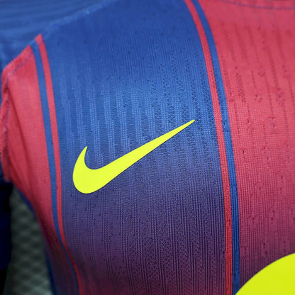 Barcelona 2025/26 Home Jersey Player Version