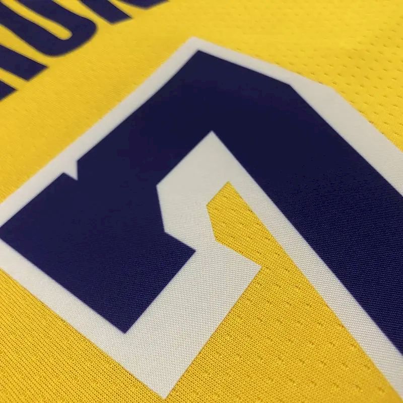 Camisa amarela masculina Carmelo Anthony Team – Edição de 75º aniversário