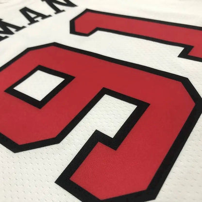 Camisa masculina Dennis Rodman branca – Edição de 75º aniversário