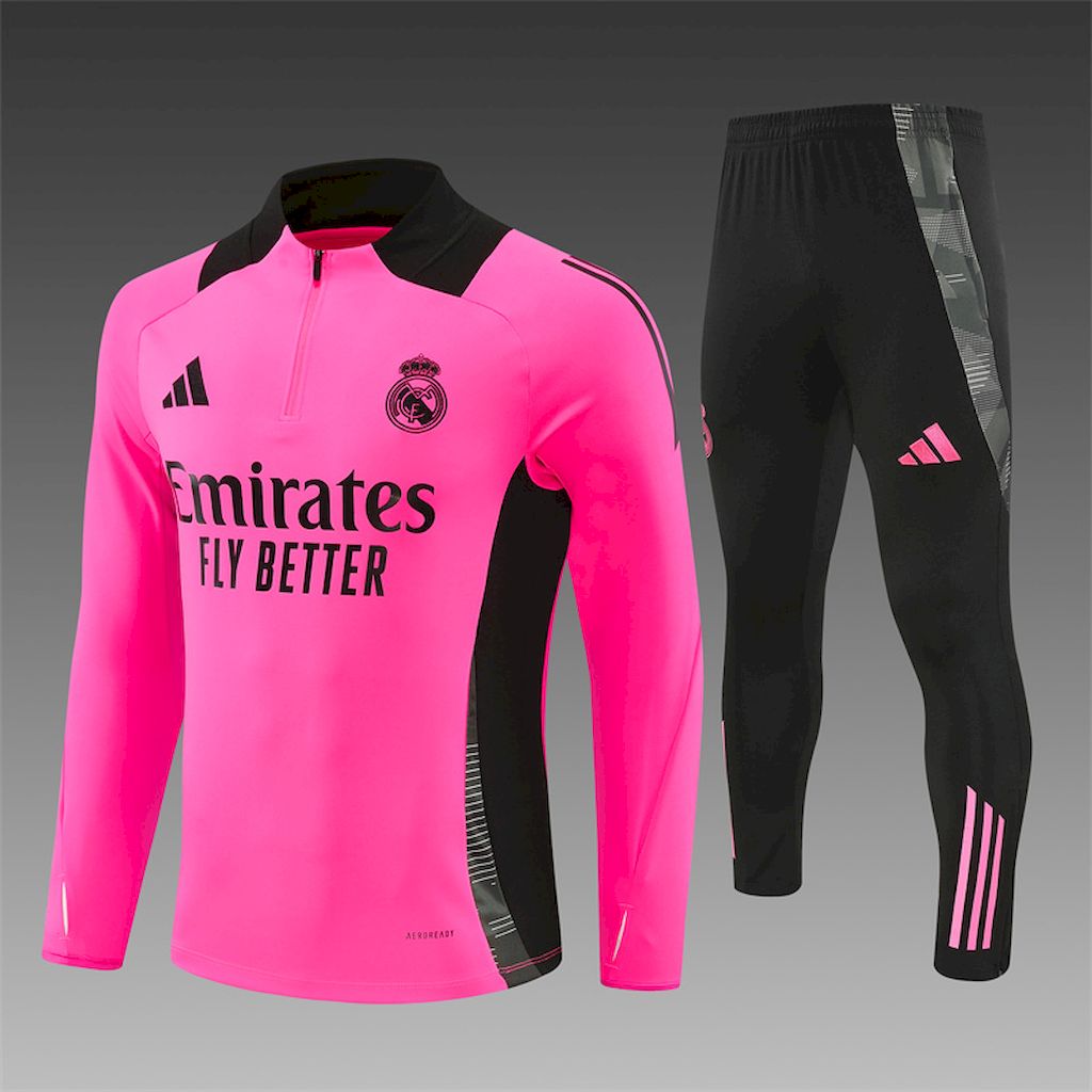 Suéter e calça adulto com zíper médio Real Madrid 2024/25 14001