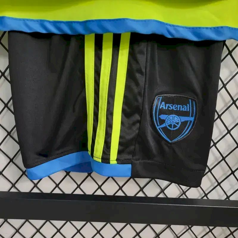 Arsenal 2023/24 Away Kids Kit