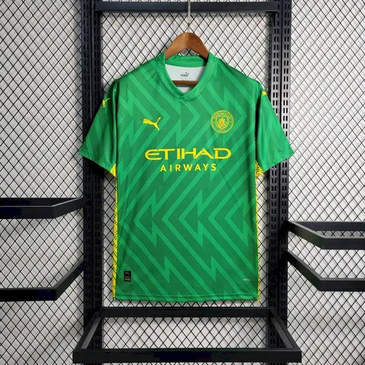 Camisa de goleiro Manchester City 2023/24 verde