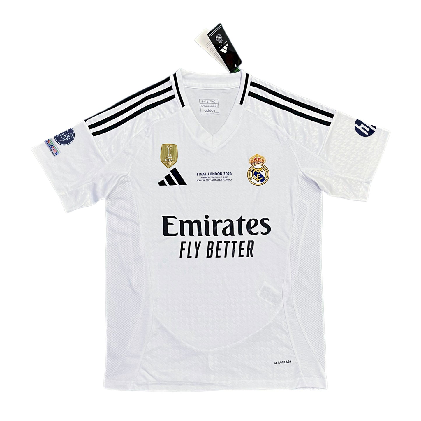 Real Madrid 2024/25 Home Champions League Champions Jersey 2