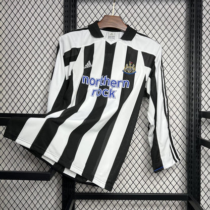 Camisa retrô de mangas compridas Newcastle United 2003/05 Home